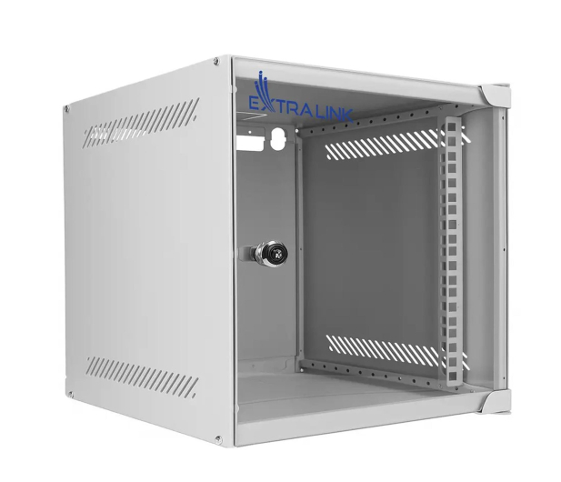 ExtraLink Lite 6U 10" 280X310 Szara wisząca - 1484065 - zdjęcie